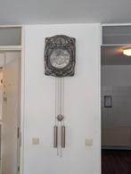 Tinnen Wandklok met Pendule, Ophalen of Verzenden