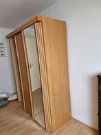 Kledingkast met schuifdeuren en spiegel, Ophalen, Gebruikt, 200 cm of meer, 150 tot 200 cm