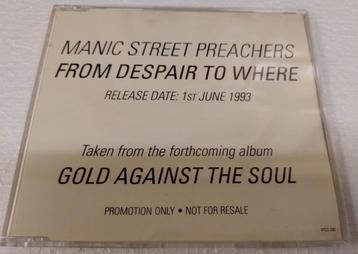 Manic Street Preachers PROMO CD-single From despair to where beschikbaar voor biedingen