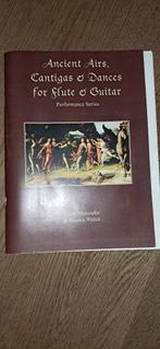 fluit en gitaar muziekboek incl  audio mp3 en CD, Boeken, Verzenden, Zo goed als nieuw, Artiest
