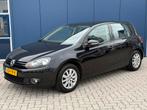 Volkswagen Golf 1.2 TSI 5-Deurs Zwart 2010|Airco|Cruise|Navi, Auto's, Voorwielaandrijving, Stof, Zwart, 4 cilinders