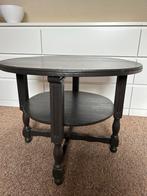 Vintage Massief Houten Salontafel - Bruin, Ophalen, Minder dan 45 cm, Minder dan 55 cm, Gebruikt