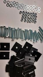 25x middenklem zonnepaneel incl. 8mm bouten,ringen,moer., Ophalen of Verzenden, Zo goed als nieuw