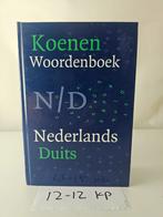 Koenen Woordenboek Nederlands-Duits, Boeken, Woordenboeken, Gelezen, Koenen of Wolters, Nederlands, Ophalen of Verzenden