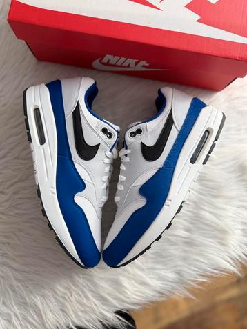 Nike Air Max 1 blauw zwart wit EU 46 Airmax one 90 beschikbaar voor biedingen