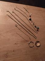 Lot zilveren sieraden 925 en 835, Antiek en Kunst, Antiek | Goud en Zilver, Ophalen of Verzenden, Zilver