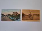 2 kaarten Boskoop Rozenlaan en Langs de Gouwe, Ophalen of Verzenden, Voor 1920, Ongelopen, Zuid-Holland