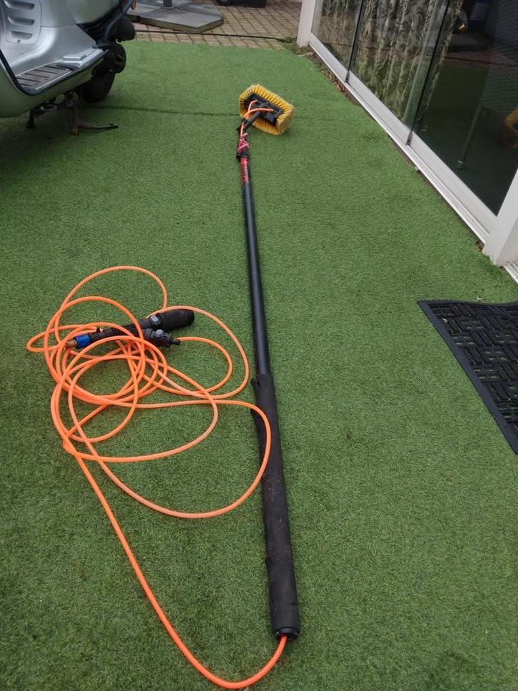 Wasborstel met uitschuifbare steel, Auto diversen, Onderhoudsmiddelen, Ophalen of Verzenden