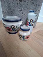Vintage Keramiek Vazen Set - west germany, Antiek en Kunst, Ophalen of Verzenden