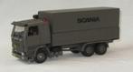 Tekno Scania 142M militair, Ophalen of Verzenden, Zo goed als nieuw, Bus of Vrachtwagen, Tekno