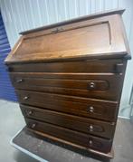 Klassiek noten secretaire, Huis en Inrichting, Kasten | Secretaires, Ophalen