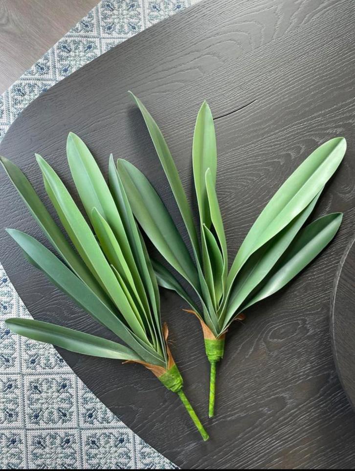 Kunst bladeren, Huis en Inrichting, Woonaccessoires | Kunstplanten en Kunstbloemen, Zo goed als nieuw, Ophalen of Verzenden