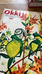 Okkie 1968 ezel kikker en kabouter puk en muk, Verzamelen, Tijdschriften, Kranten en Knipsels, Ophalen of Verzenden, 1960 tot 1980