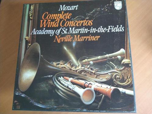4-LP-box Mozart. Complete Wind Concertos, Cd's en Dvd's, Vinyl | Klassiek, Zo goed als nieuw, Orkest of Ballet, 12 inch, Ophalen of Verzenden