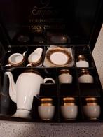 Nieuw mocca servies in luxe doos, Ophalen of Verzenden, Zo goed als nieuw, Overige stijlen