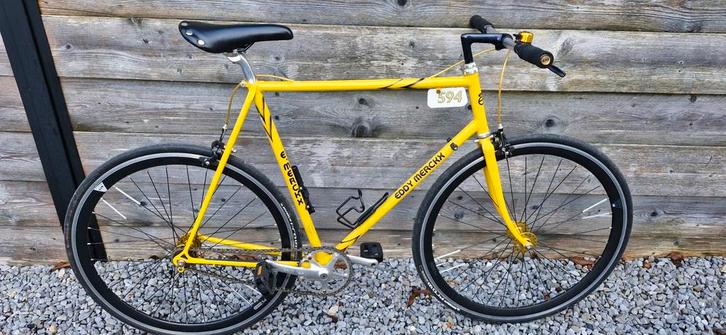 Eddy Merkx Fixie maat 60, Fietsen en Brommers, Fietsen | Racefietsen, Zo goed als nieuw, Overige merken, Minder dan 10 versnellingen