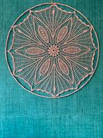 Roze mandala zelf gehaakt, Hobby en Vrije tijd, Breien en Haken, Ophalen of Verzenden, Nieuw, Haken, Naald
