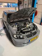Honda ek3 k24a turbo, Auto's, Achterwielaandrijving, Zwart, 4 cilinders, Alcantara