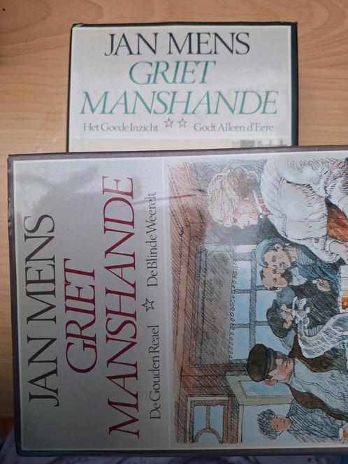 Jan Mens , Griet Manshande 2 delen, Antiek en Kunst, Antiek | Boeken en Bijbels, Verzenden