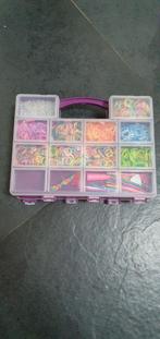 Opbergdoos met aan 2 kanten loombandjes, Ophalen, Zo goed als nieuw, Losse kaart