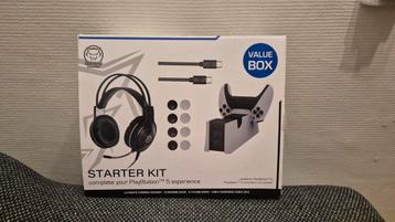 Playstation 5 dual charging dock and headphones 🌈🌈🌈 beschikbaar voor biedingen