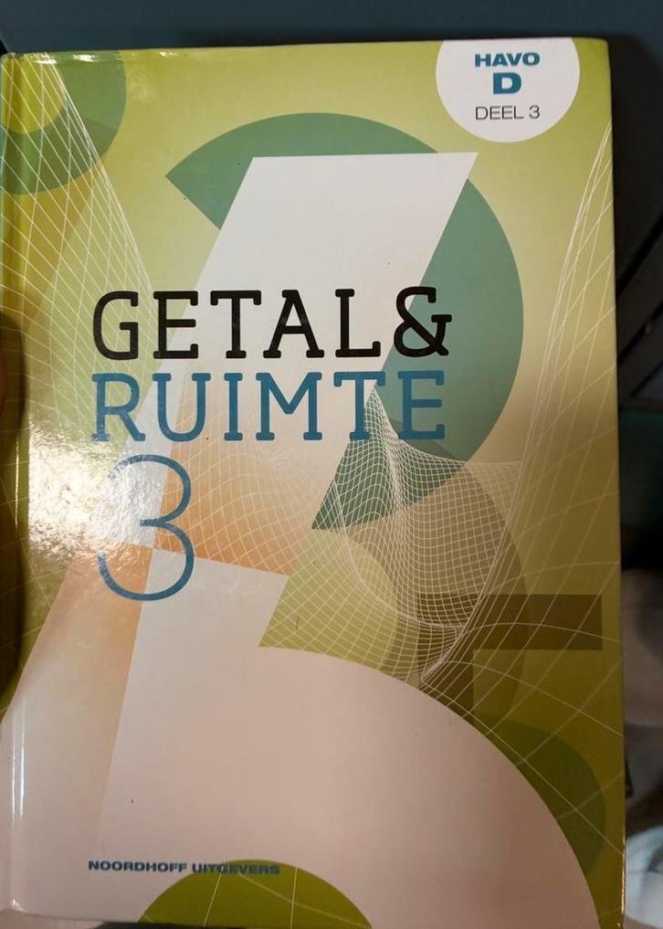 Getal & Ruimte HAVO D deel 3 Wiskunde, Boeken, Schoolboeken, Gelezen, HAVO, Ophalen