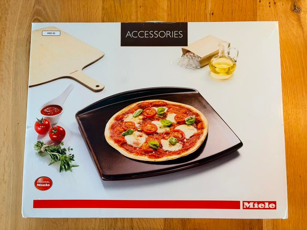 Miele Gourmet bak-en pizza steen HBS 60 NIEUW!!!, Ophalen of Verzenden, Nieuw