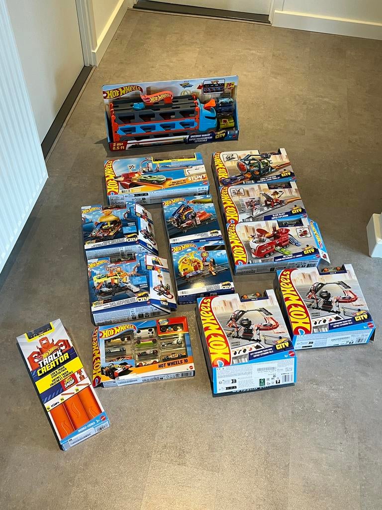 Mega Hot Wheels City speelset in nieuwstaat!, Ophalen, Zo goed als nieuw