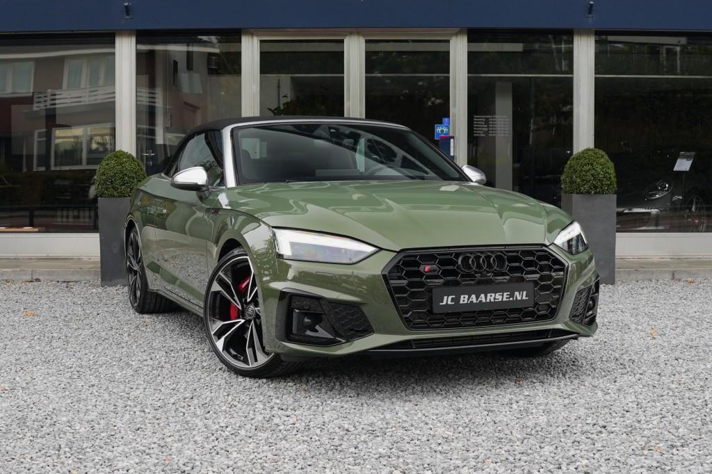 Audi S5 Cabrio 3.0 TFSI Quattro Competition Zwart Optiek, Auto's, Audi, Automaat, Gebruikt, Huisgarantie, 2995 cc