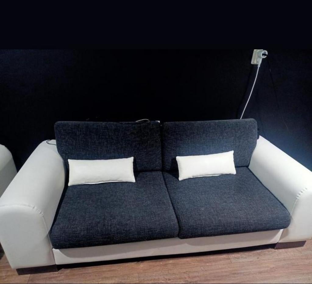 Bankstel 3+2+1 - Comfortabele zitgroep, Gebruikt, 75 tot 100 cm, Ophalen of Verzenden, Rechte bank