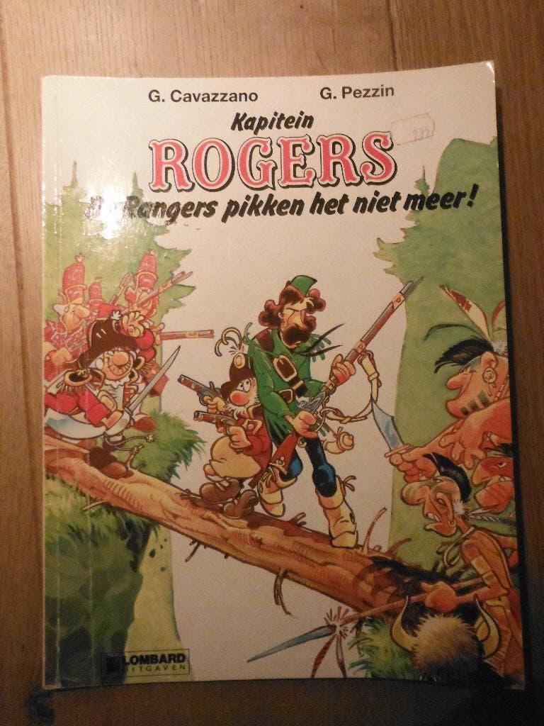 Kapitein Rogers. Nr 1 De Rangers pikken het niet meer. 1987., Eén stripboek, Ophalen of Verzenden, Gelezen