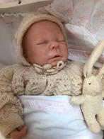 handgemaakte pop van nel de man 55 cm levensecht, Verzamelen, Poppen, Ophalen of Verzenden, Zo goed als nieuw, Pop, Levensecht of Reborn