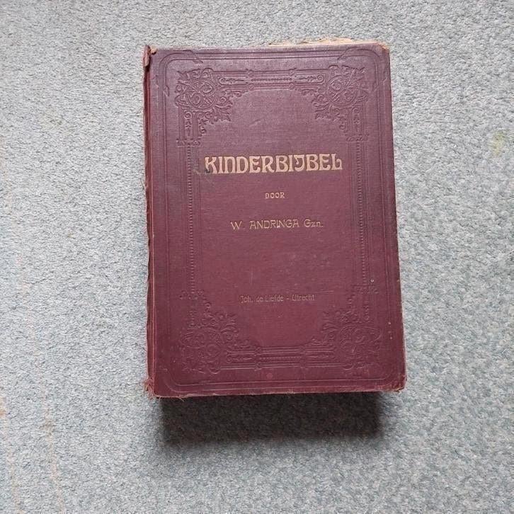 oude kinderbijbel, Ophalen of Verzenden, Gelezen