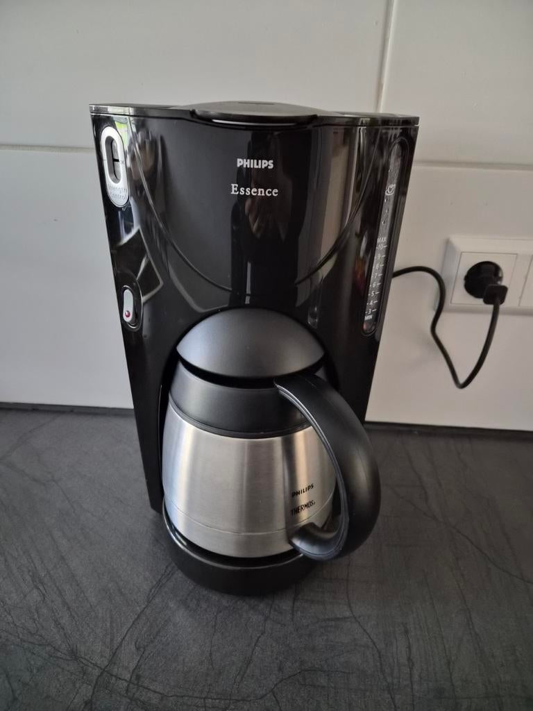 Philips Essence Koffiezetapparaat met Thermoskan, Witgoed en Apparatuur, Koffiezetapparaten, Afneembaar waterreservoir, Gebruikt