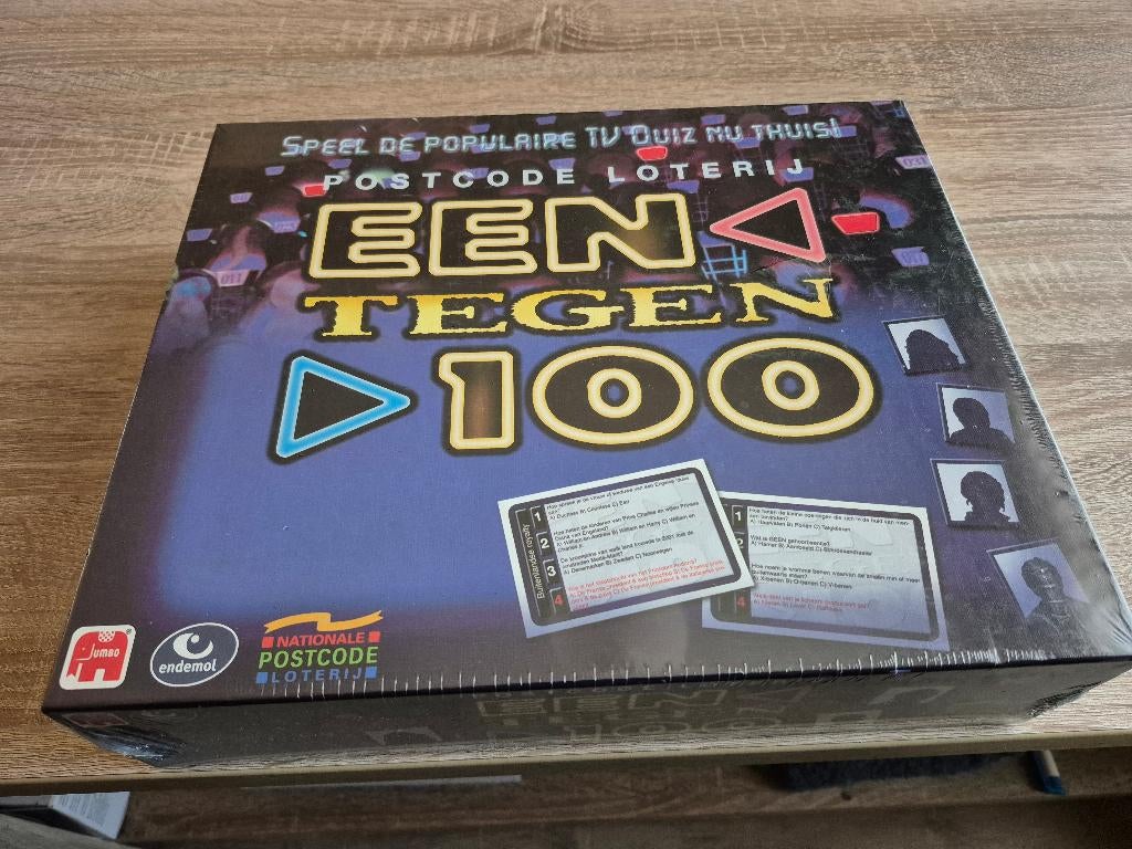 Spel 1 Tegen 100 Nieuw In De verpakking Postcodeloterij, Vijf spelers of meer, Ophalen of Verzenden, Nieuw, Postcode  Loterij