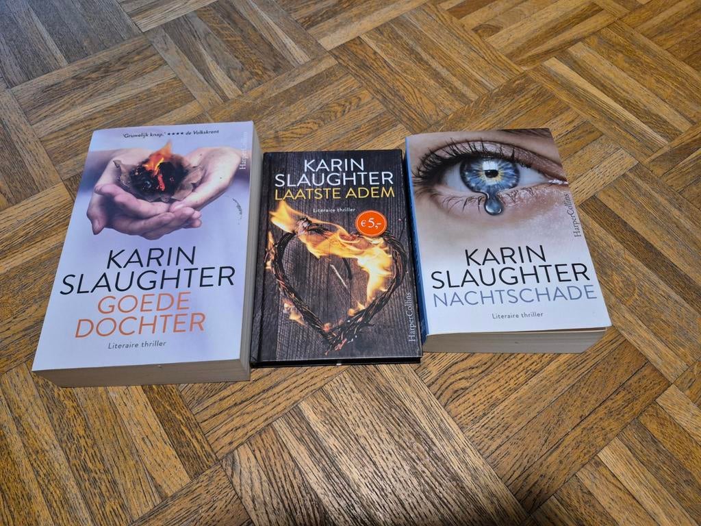 Karin Slaughter Thriller Boeken, Ophalen of Verzenden, Gelezen, Karin Slaughter, Nederland