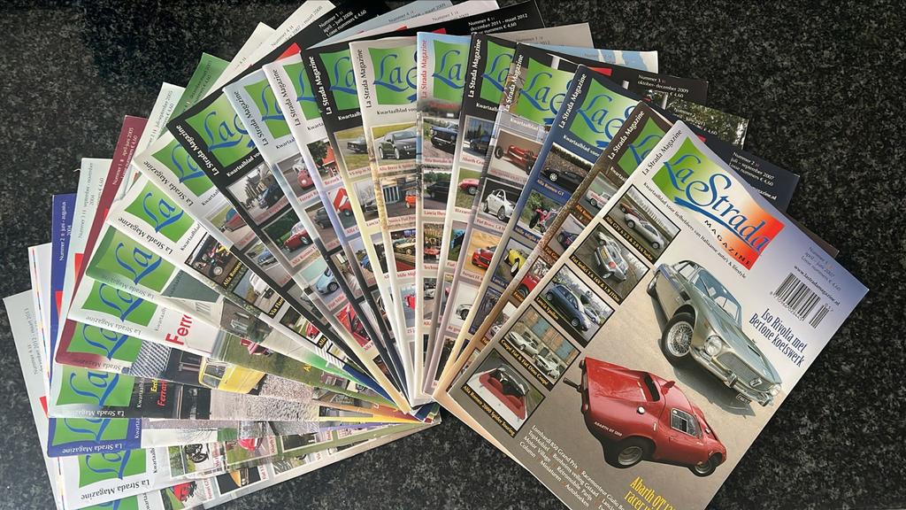 La Strada Magazine - Kwartaalblad Italiaanse auto's, Ophalen of Verzenden, Gelezen, Alfa Romeo