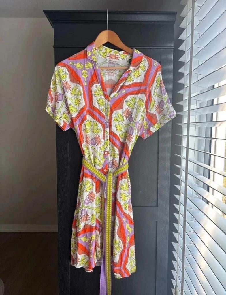 POM Amsterdam jurk Marrakesh summer maat S, Kleding | Dames, Overige kleuren, Ophalen of Verzenden, Zo goed als nieuw, Knielengte