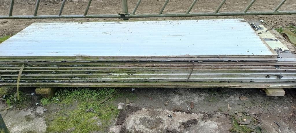 Sandwichpanelen isolatiemateriaal geïsoleerde platen, Doe-het-zelf en Verbouw, Platen en Panelen, Ophalen of Verzenden