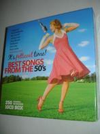 250 Greatest Hits of the 50's- Jaren 50 Hits- 10-CD- (NIEUW), Verzenden, Nieuw in verpakking, Pop, Boxset