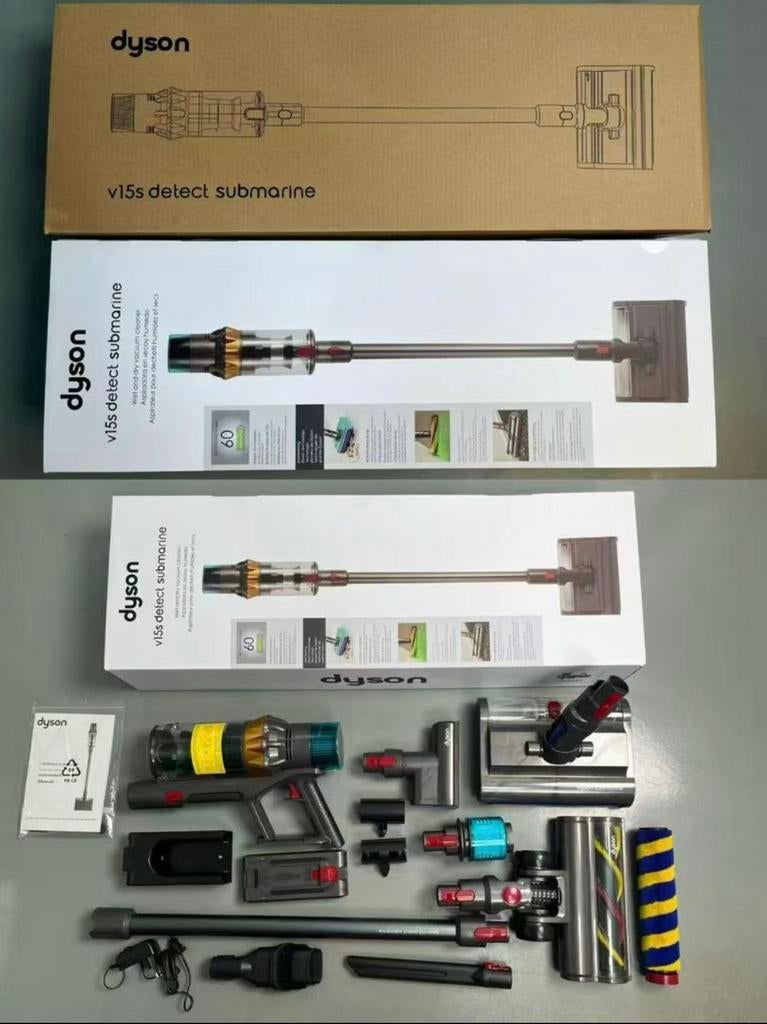 V15 Detect Submarine steelstofzuiger NIEUW ALLES IN PLASTIC, Witgoed en Apparatuur, Stofzuigers, Ophalen of Verzenden, Zo goed als nieuw