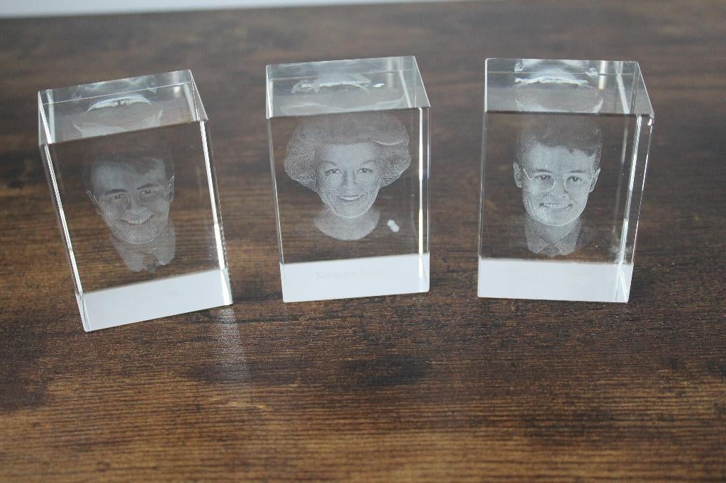 Hologram beeldjes koningshuis, -, -, Overige typen, Ophalen of Verzenden