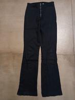 Helena  Hart zwarte lamge broek maat XS, Maat 38/40 (M), Zwart, Ophalen of Verzenden, Zo goed als nieuw