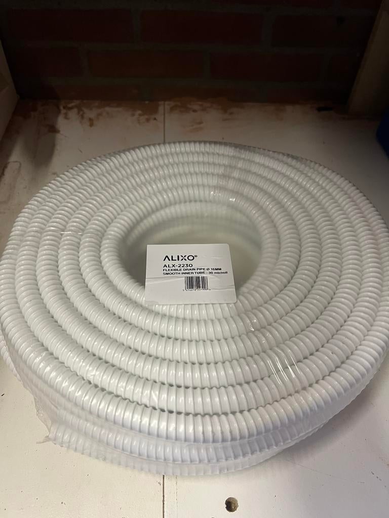 Condens afvoerslang airco 16mm, Doe-het-zelf en Verbouw, Buizen en Afvoer, Ophalen of Verzenden, Nieuw