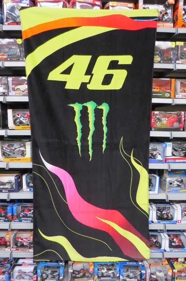 Valentino Rossi 2026 Monster beach towel handdoek, Commerciale@vr46racing.com, Handdoek, Nieuw, Ophalen of Verzenden