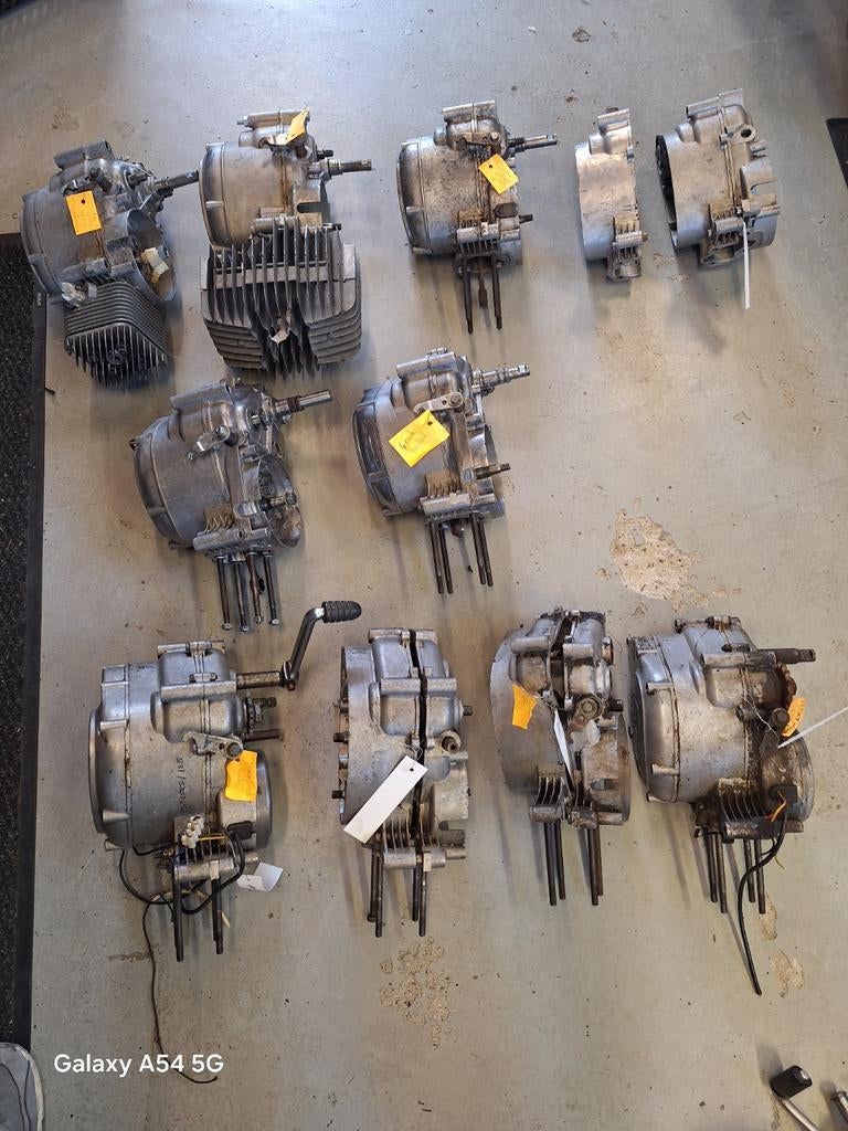 Kreidler blokken. 3, 4 en 5 bakken diverse staat, Ophalen of Verzenden, Blok