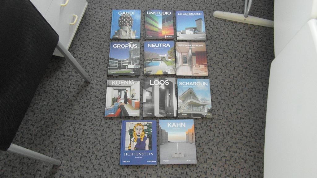 MIES VAN DER ROHE, GROPIUS, e.a. ; keus uit boeken, Boeken, Kunst en Cultuur | Architectuur, Zo goed als nieuw, Architecten, Ophalen of Verzenden