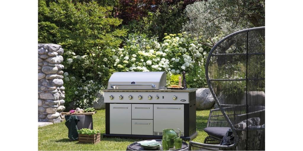 Boretti Luciano, Tuin en Terras, Gasbarbecues, Zo goed als nieuw, Ophalen