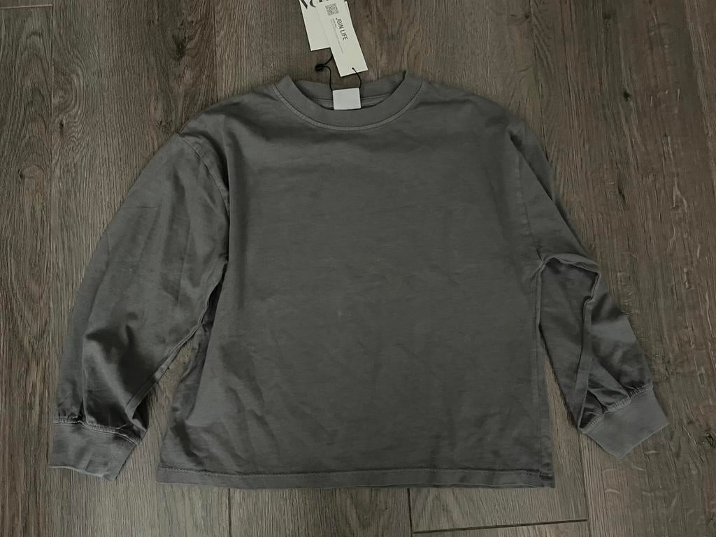 Grijs shirt zara mt 128, Kinderen en Baby's, Kinderkleding | Maat 128, Meisje, Nieuw, Ophalen of Verzenden, Zara
