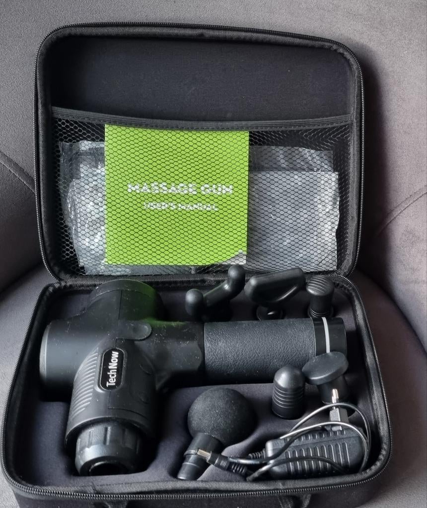 Massage gun, Ophalen of Verzenden, Zo goed als nieuw, Apparaat